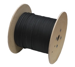[P&P1331] Black solar cable 6 mm (500m)